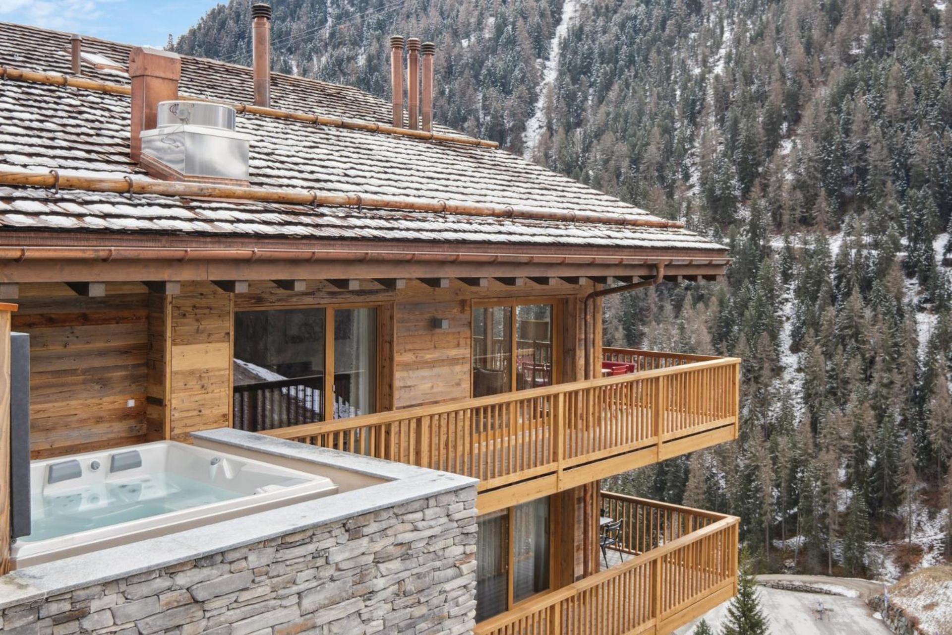 Chalet Les Rahas By Mrs Miggins 格里门茨 外观 照片